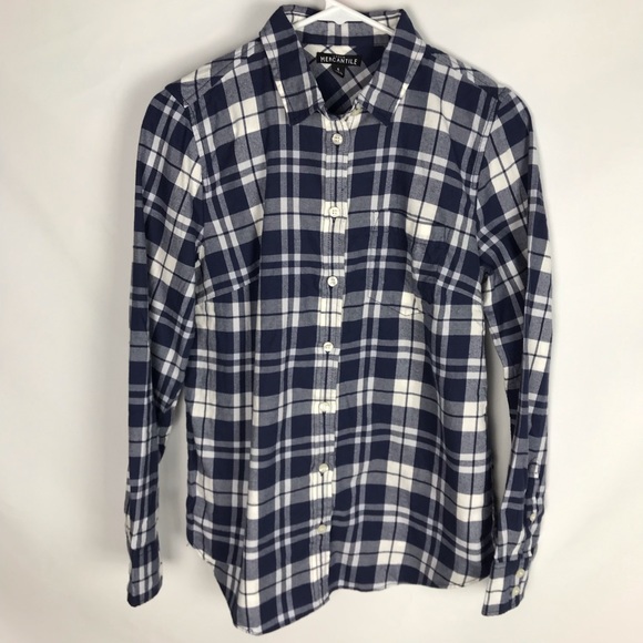 J. Crew Flannel Plaid Button-down shirt - Picture 2 of 8
